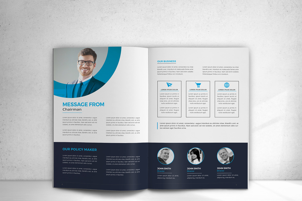 Company Profile, a Brochure Template by design_pick (Photo 5 of 12)