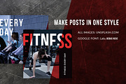 SPORT - social media template, a Social Media Template by Digital Breath templates (Thumbnail 5 of 5)
