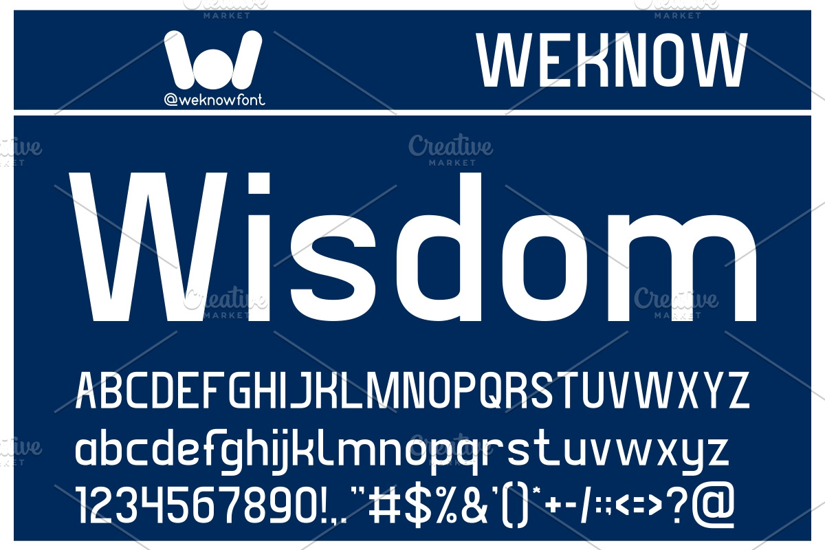 Neutral font, a Sans Serif Font by weknow (Photo 5 of 8)
