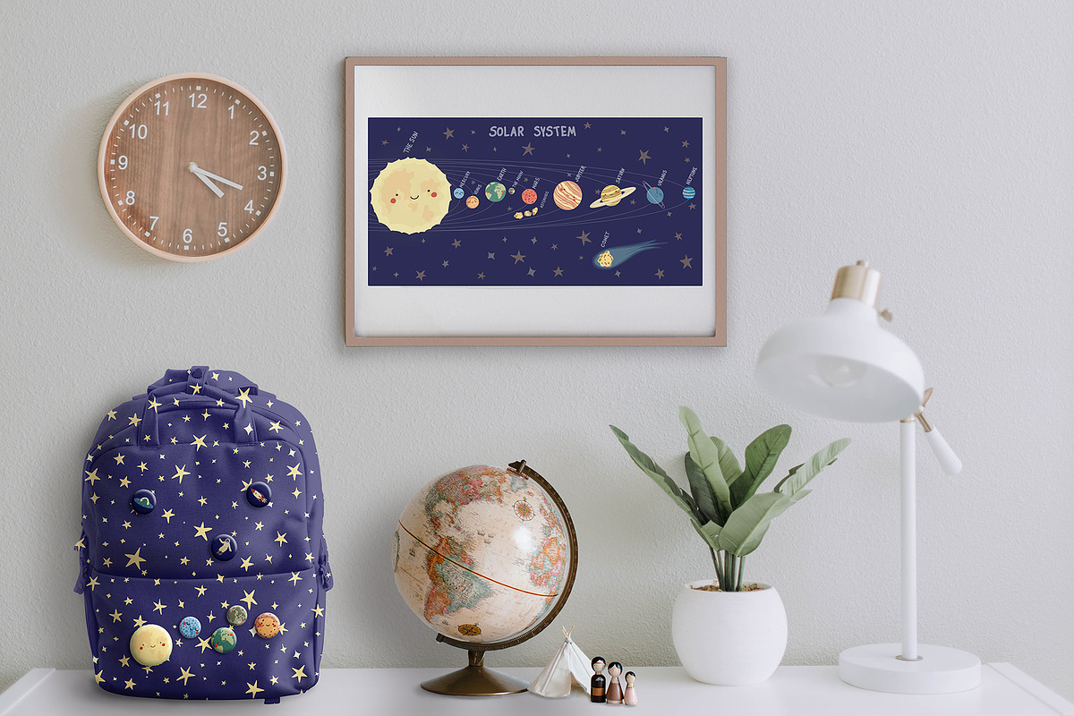 Solar system big design bundles., an Education Illustration by ann_etc (Photo 2 of 14)