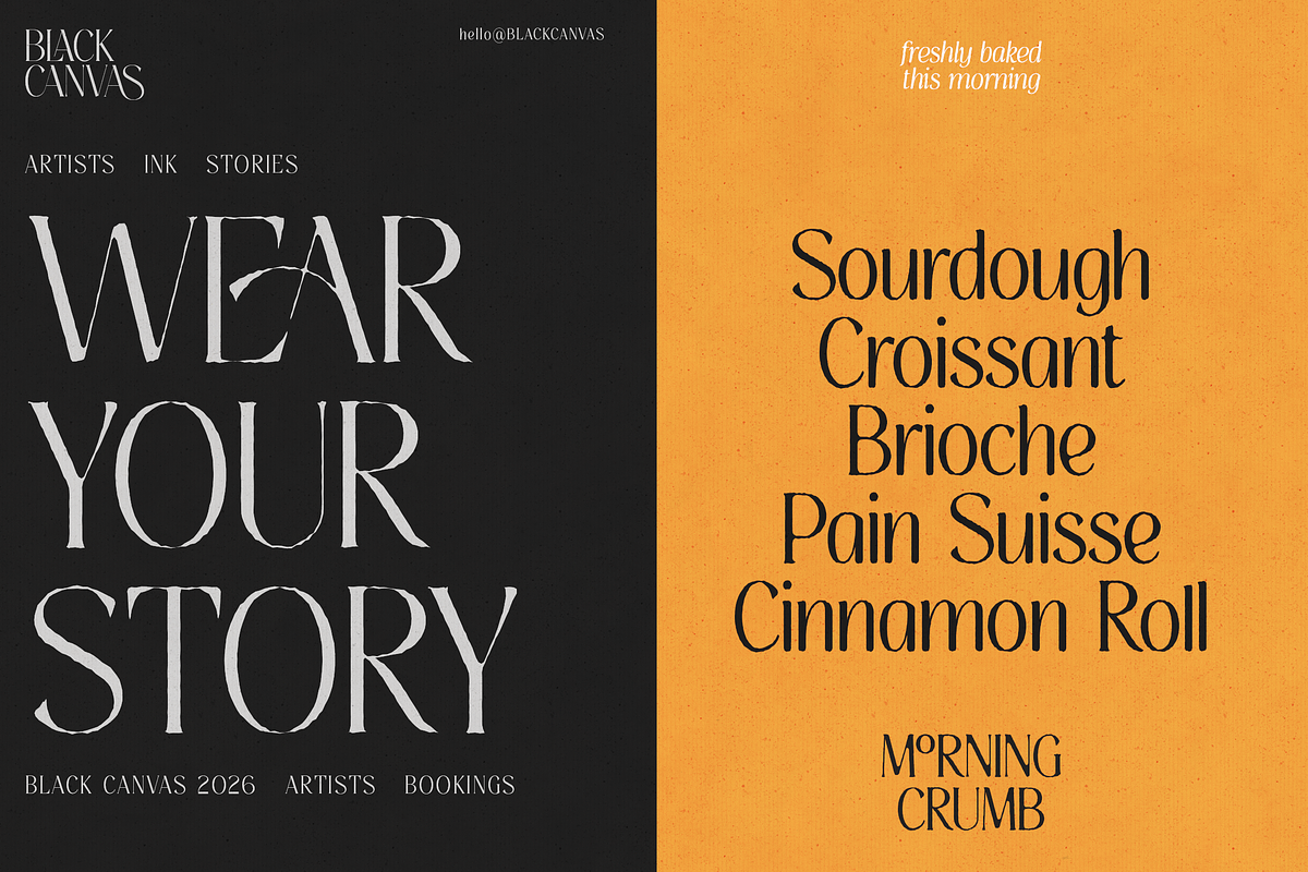 Thereon - Modern Romantic Serif Font, a Serif Font by VP Fonts (Photo 13 of 21)