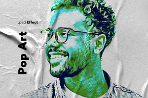 Pop Art Photo Effect
