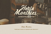 Hustle Trip Vintage Monoscript, a Script Font by Letterhend Studio (Thumbnail 7 of 9)