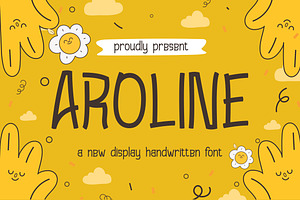 Aroline || Modern Playful Handwritte