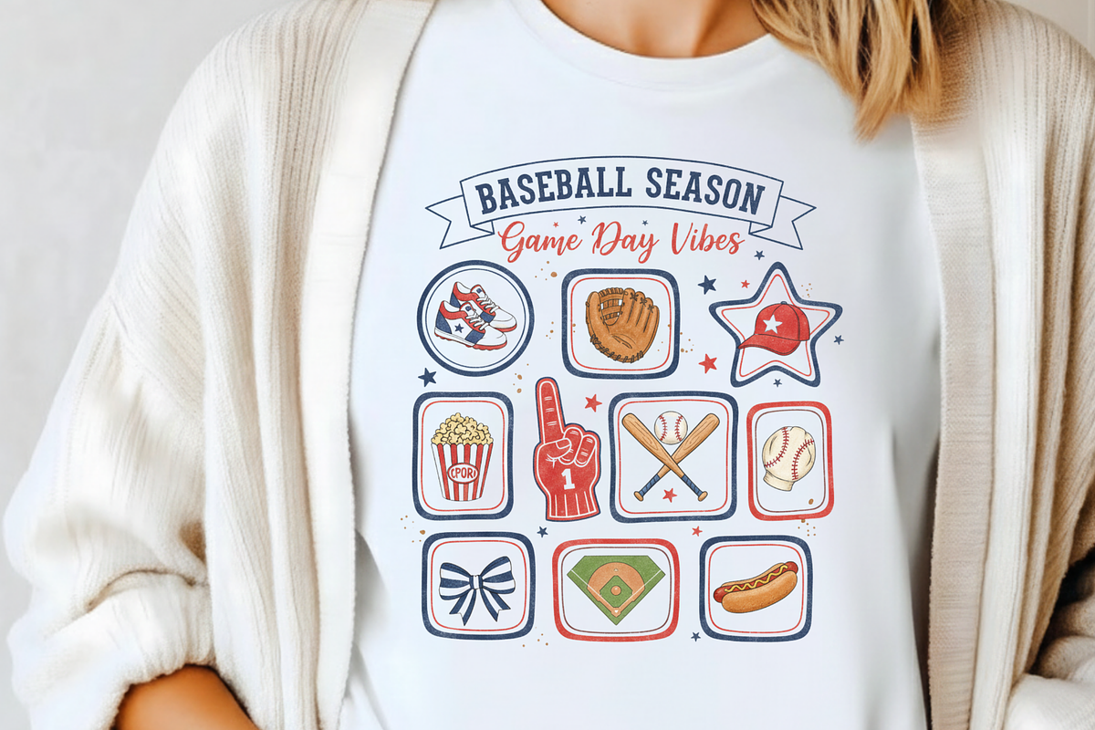Cute Game Day Baseball PNG, a Graphic by Vector Portal (Photo 3 of 6)