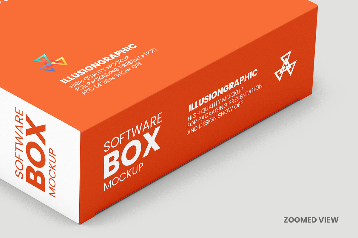 Software Box Mockup v.3 - 11 Views, a Packaging Mockup by Illusiongraphic (Photo 20 of 23)