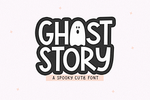 Ghost Story | Cute Halloween Font