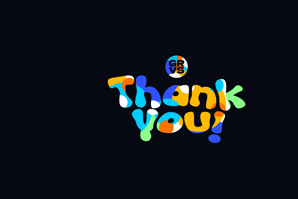 Goomy Psychedelic Font Display, a Handwritten Font by GRVS Studio (Photo 4 of 4)