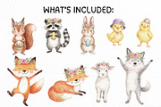 Easter Animals Watercolor Clipart, an Animal Illustration by PassionPNGcreation (Thumbnail 3 of 7)