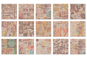 Graphic Ephemera Textures Vol. 1-3