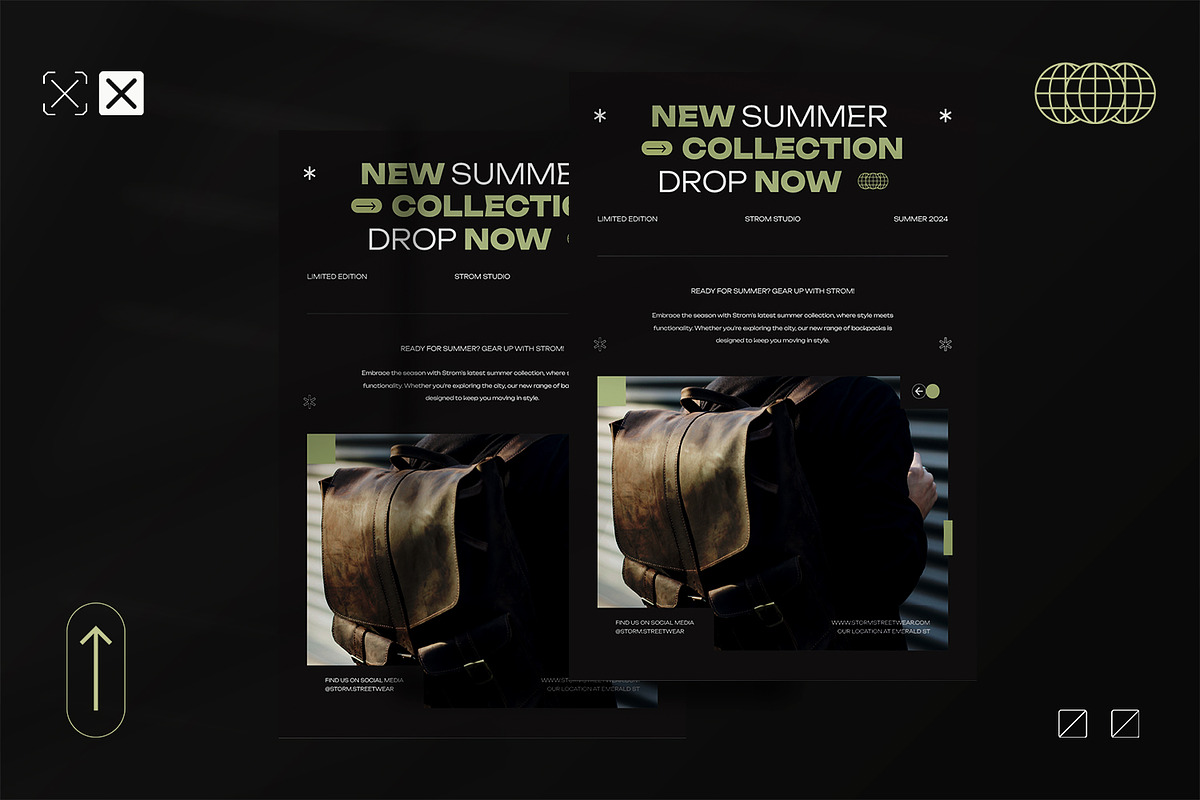Strom - Poster Template, a Poster Template by StreaksideStd (Photo 3 of 3)