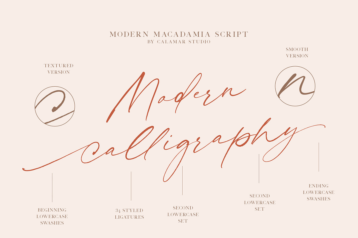Macadamia | Handwritten Font, a Script Font by Calamar Studio (Photo 18 of 19)