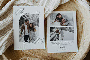Christmas Card Template CC210, a Card Template by Always Templates