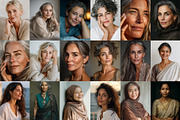 Ageless Beauty Mature Women Photos, a Person Photo by HipFonts (Thumbnail 8 of 9)