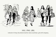 Fashion Store, a Person Illustration by MitrushovaArt (Thumbnail 4 of 14)