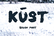 Kust Extended Brush Font, a Script Font by Wild Ones (Thumbnail 1 of 7)