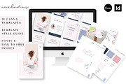 Lady Coach Workbook Canva Indesign, a Magazine Template by VanessaRyan.co (Thumbnail 1 of 4)