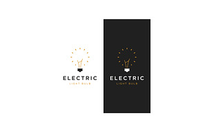 Creative light bulb logo design, a Branding & Logo Template by LOGOCREATIVE
