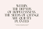 Senoir Elegant Serif Font Typeface, a Serif Font by Perfectype (Thumbnail 2 of 6)