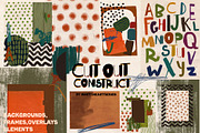 Fall Abstract Backgrounds & Cut Outs, a Decorative Illustration by whiteheartdesign (Thumbnail 1 of 28)