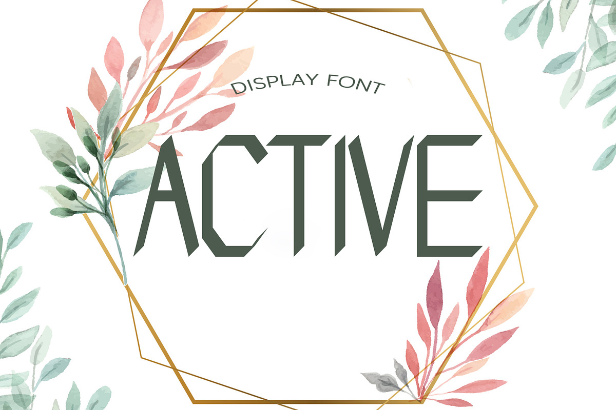 Active Summer Font