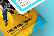 Trading Cards Mockup v3 - 8 views, an Advertising Mockup by Illusiongraphic (Thumbnail 12 of 18)