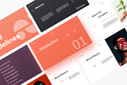 Coral | Brand Guidelines Template, a Presentation Template by CreativeSoup.io (Thumbnail 2 of 10)