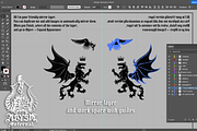 DIY Coat of Arms Creation Set, an Illustration by Abysm Internal (Thumbnail 6 of 7)