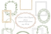 Hand Painted Baptism Watercolor Set, a Background Graphic by LenArt (Thumbnail 6 of 19)