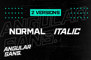 Angular Sans - Bold Display Font, a Sans Serif Font by Layerform Design Co. (Thumbnail 6 of 6)