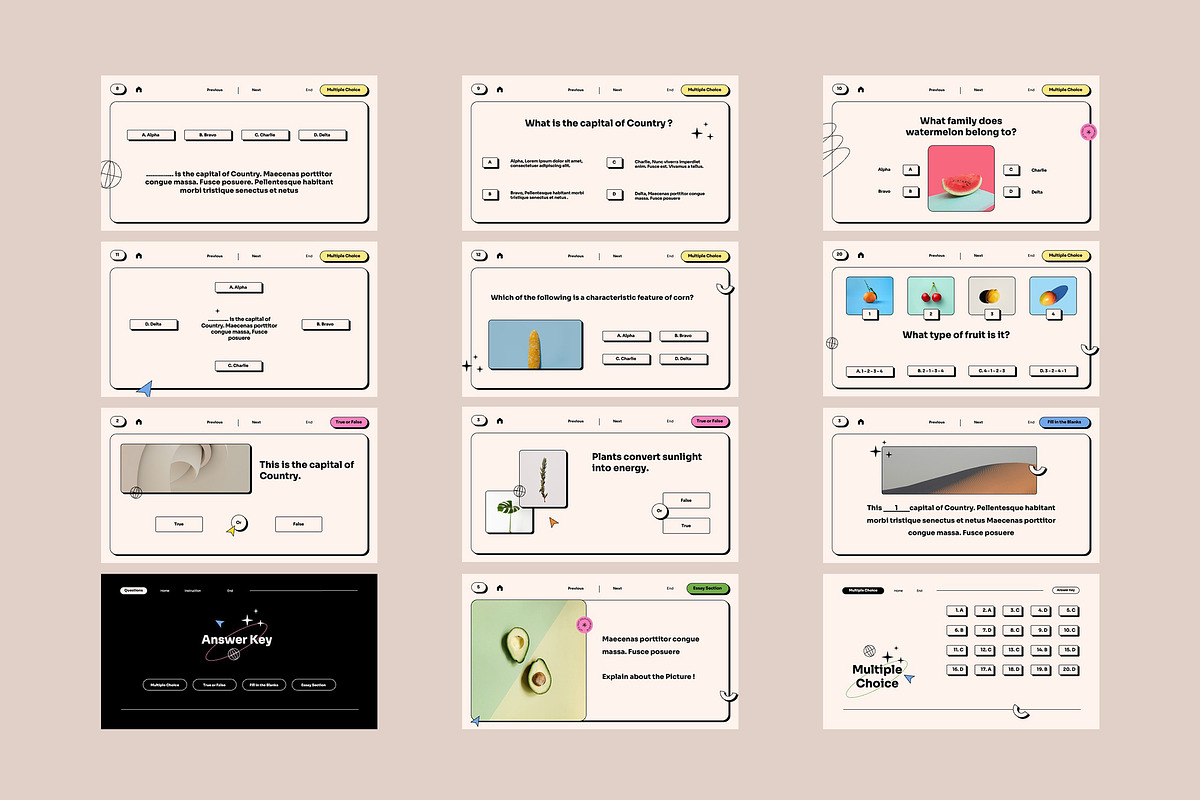 Quizom - Quiz Powerpoint, a Presentation Template by fakhroo (Photo 2 of 3)