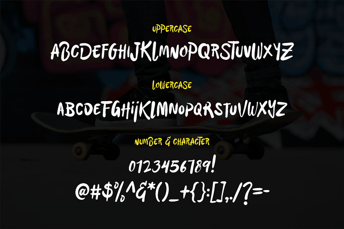 Southpaw - Graffiti Font, a Sans Serif Font by tokokoo (Photo 4 of 10)