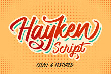 Hayken | Script Font