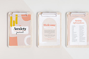 Anxiety Journal | Canva & Printable, a Magazine Template by Marigold Studios (Thumbnail 4 of 9)