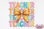Coquette Teacher Png, an Illustration by Daily.Designs (Thumbnail 1 of 5)