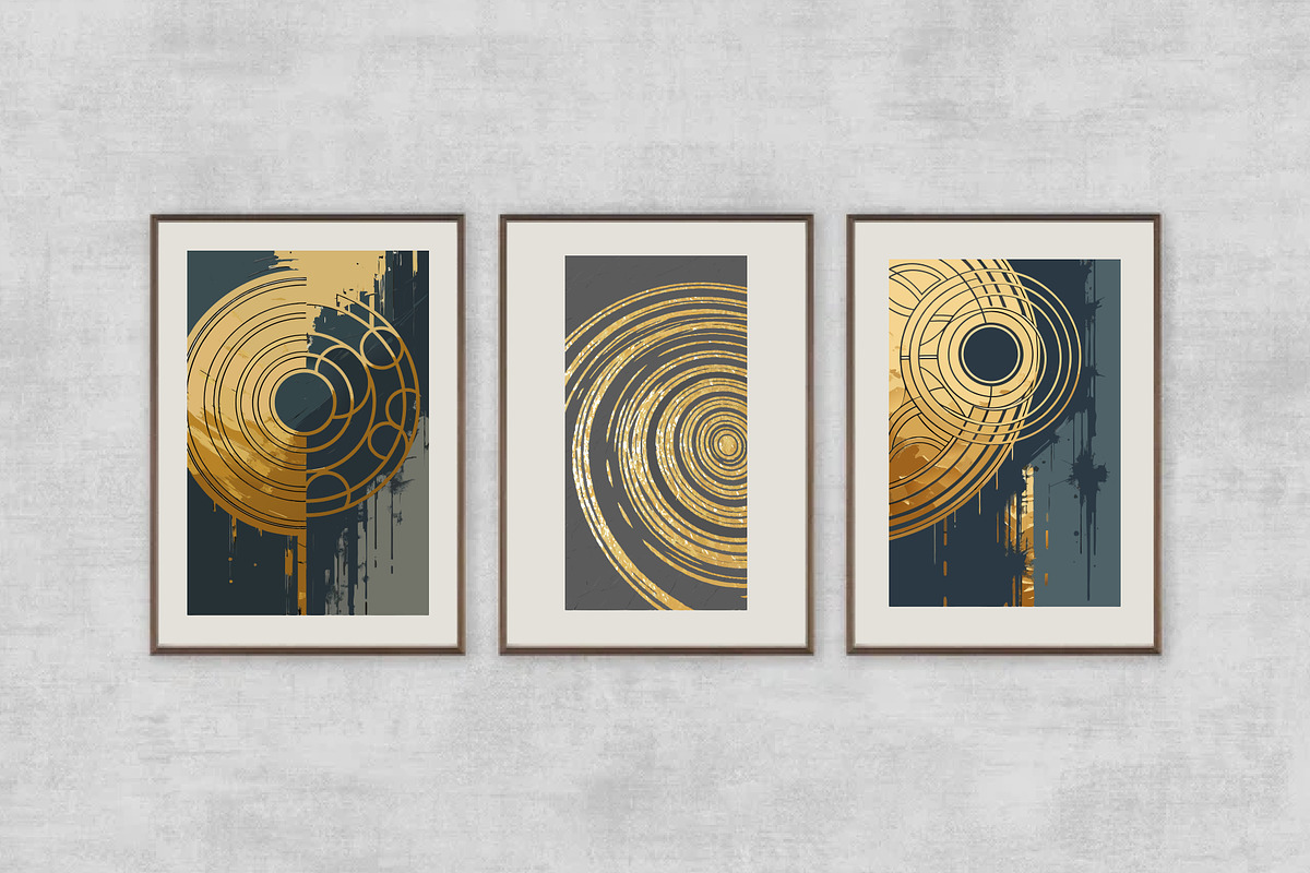 78 Minimalist Wall Art Prints, a Wallpaper Graphic by Helospace (Photo 4 of 10)