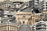 Vintage Collage Creator 400+ Assets, an Object Graphic by DreamoraArt (Thumbnail 12 of 18)