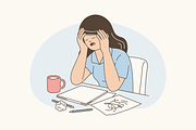 Running on Empty Illustration, an Object Graphic by Jump Studio (Thumbnail 3 of 12)