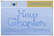 art heart font, a Script Font by weknow (Thumbnail 5 of 5)