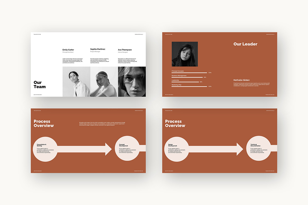 Tura : Architect Pitch Google Slides, a Presentation Template by Punkl Camp (Photo 5 of 9)