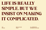 Dramish - Serif Retro Font, a Serif Font by Brainwaves.Studio (Thumbnail 2 of 8)