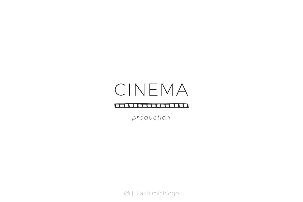 Logo Pack Volume 17. Cinema, a Branding & Logo Template by Mint Air Studio (Photo 4 of 21)
