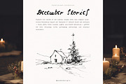 December Stories, a Seasonal Illustration by PeDe Designs (Thumbnail 4 of 13)