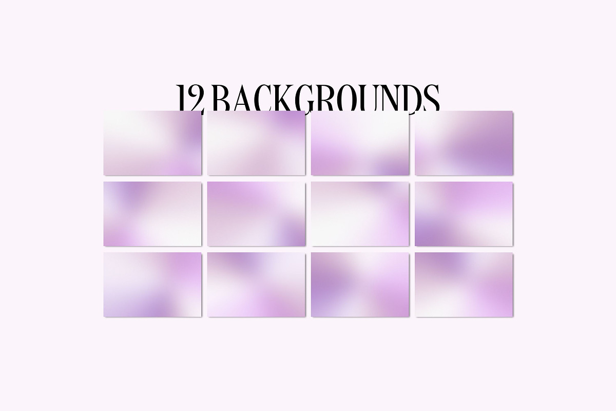 Soft Purple Gradients w/ Noise Texture