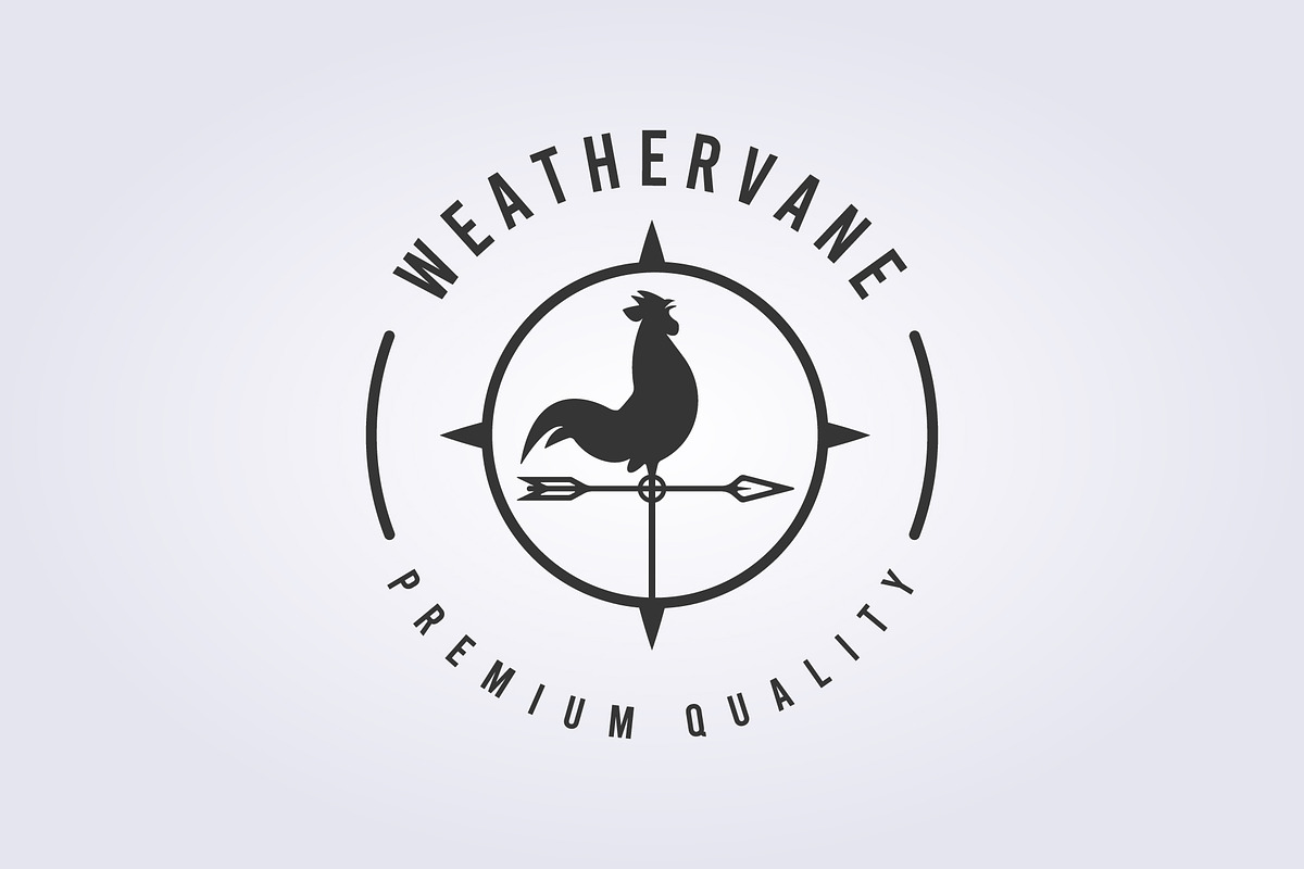 logo for countryside or rooster icon, a Branding & Logo Template by Lodzrov