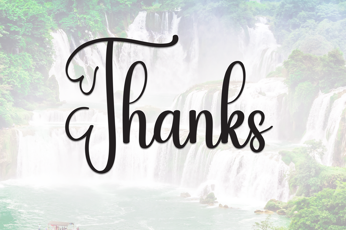 Cascade | Script Font, a Handwritten Font by Scratchones (Photo 8 of 8)