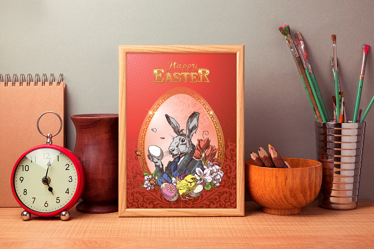 Easter and Passover postcards, a Card Template by inshader (Photo 4 of 7)