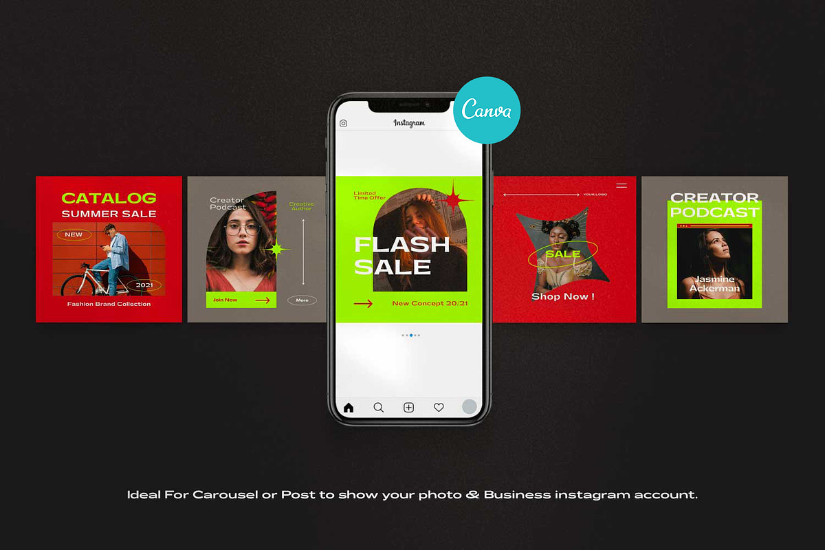 Dockey Brand Social Media | Canva, a Social Media Template by Dirtytemp Studio (Photo 3 of 16)
