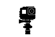 60 Action Camera Silhouette Icon, an Illustration by Artivon (Thumbnail 57 of 61)