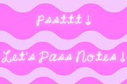 Girly Suburban School Notes, a Handwritten Font by Eryn Rose Design (Thumbnail 3 of 14)